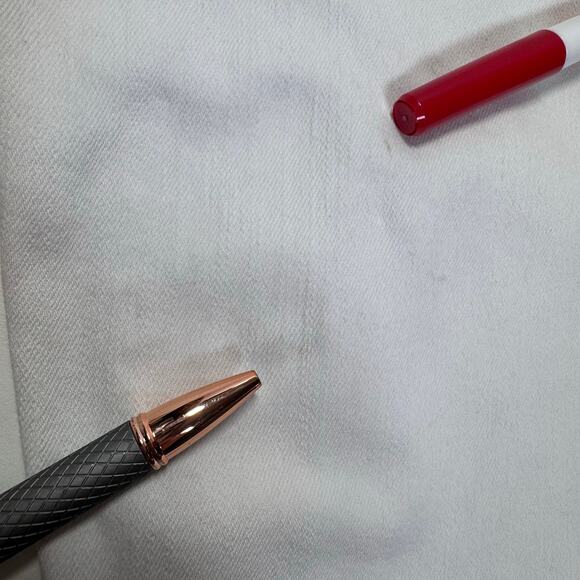 MISS ME Mid Rise Ankle Skinny Jeans White Raw Hem Boho Western size 26 - Picture 9 of 9